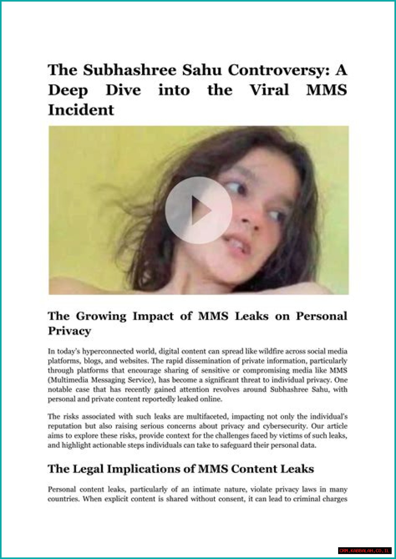 Exploring The Life And Impact Of Subhashree Sahu: A Deep Dive Into MMS Controversies